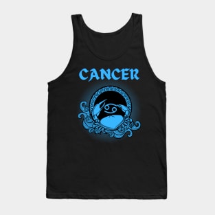 Cancer Crab Gothic Style Tank Top